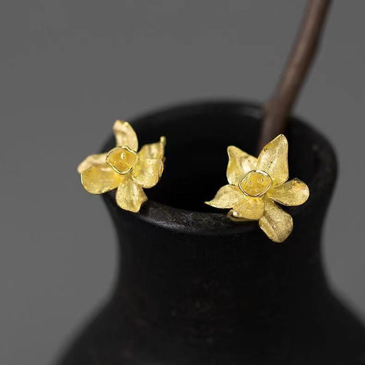 Beautiful Silver Earring with Unique Style