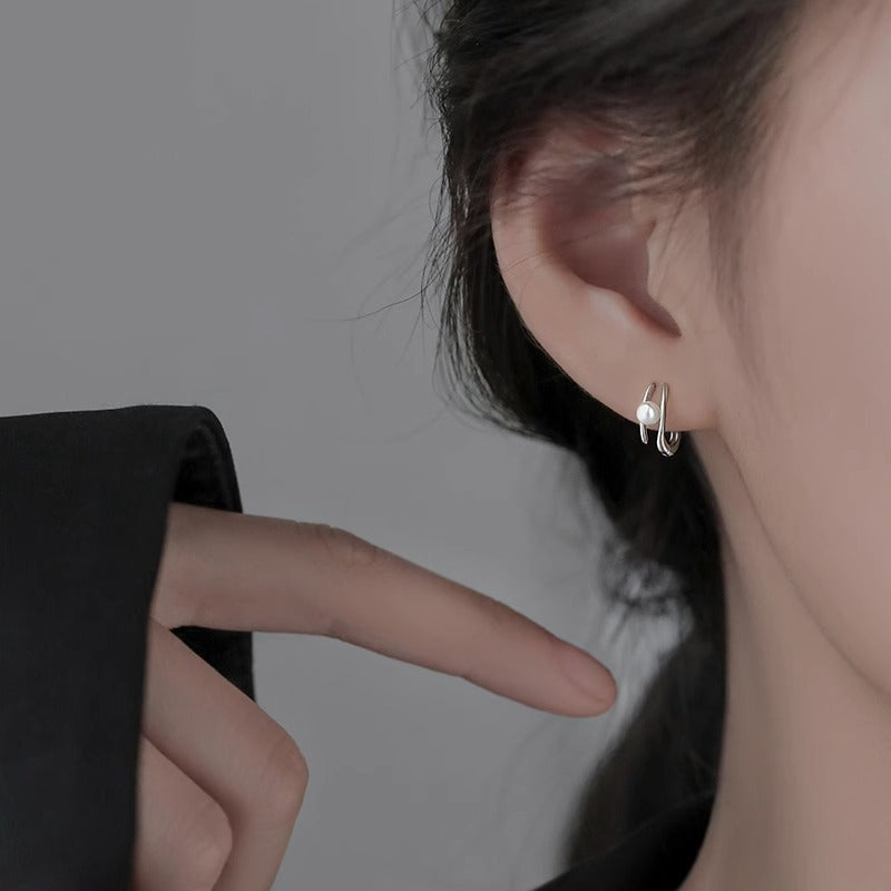 Vintage Handmade Pearl Earring