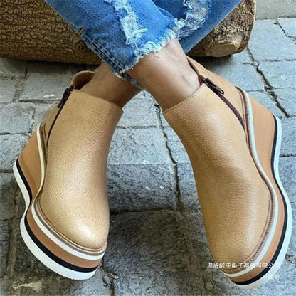 Classic Orthopedic Boots with Timeless Style