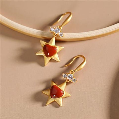 Romantic Gold Earring for Special Moments
