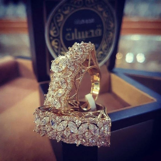 Beautiful Gold Ring with Unique Style