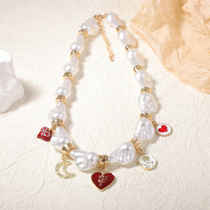 Delicate Artisan Pearl Necklace