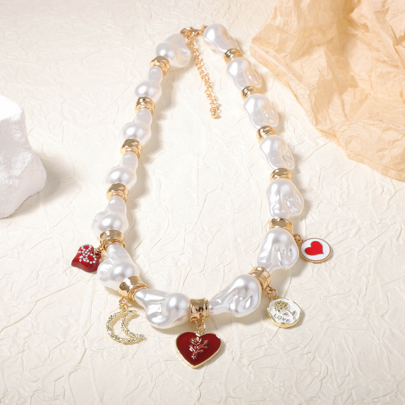 Delicate Artisan Pearl Necklace