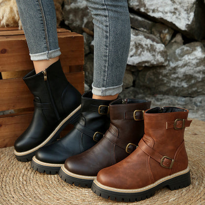 Classic Orthopedic Boots with Timeless Style