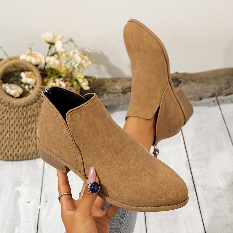 Classic Orthopedic Boots with Timeless Style