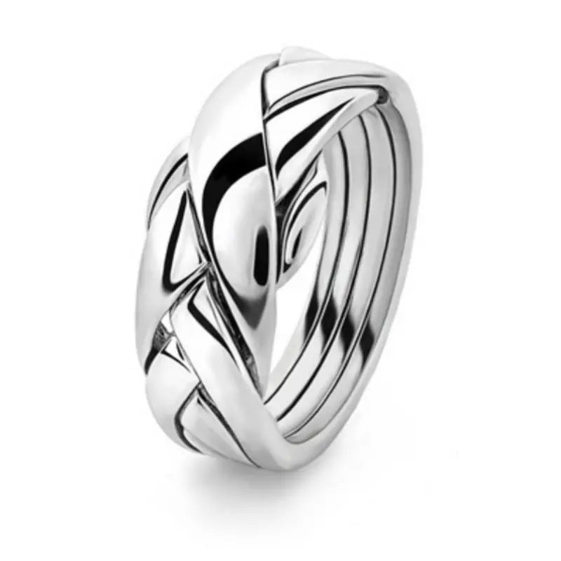 Classic Silver Ring with Timeless Appeal