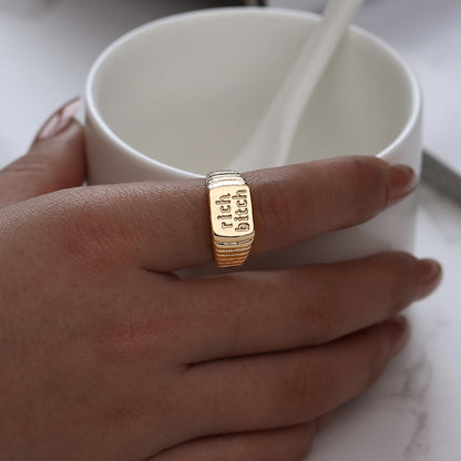 Vintage Handmade Gold Ring
