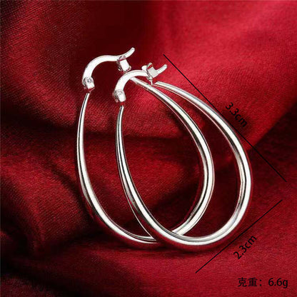 Delicate Artisan Silver Earring
