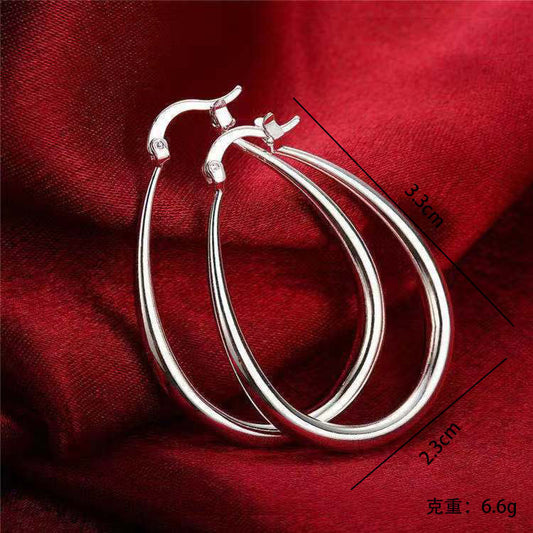 Delicate Artisan Silver Earring