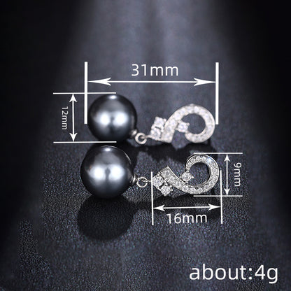 Delicate Artisan Pearl Earring