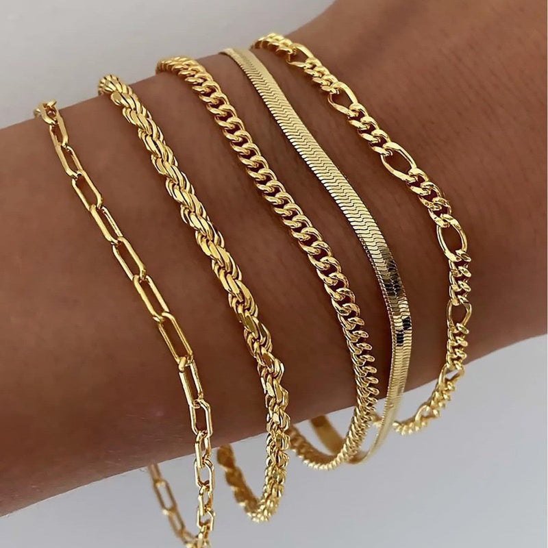 Vintage Handmade Gold Set