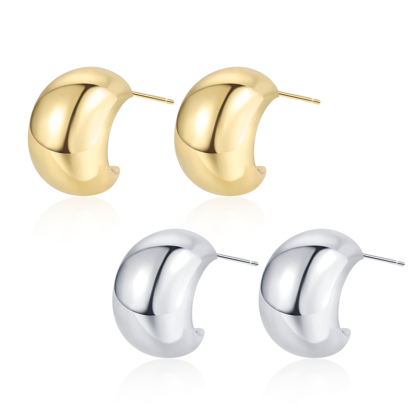 Romantic Gold Earring for Special Moments