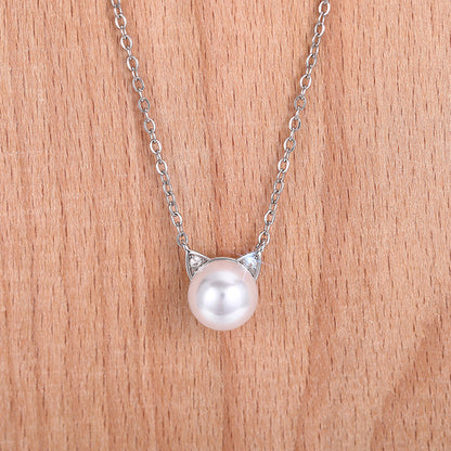 Delicate Artisan Pearl Necklace