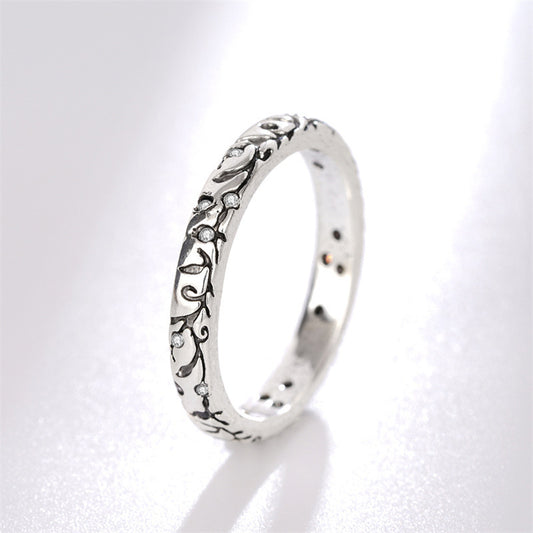 Beautiful Silver Ring with Unique Style