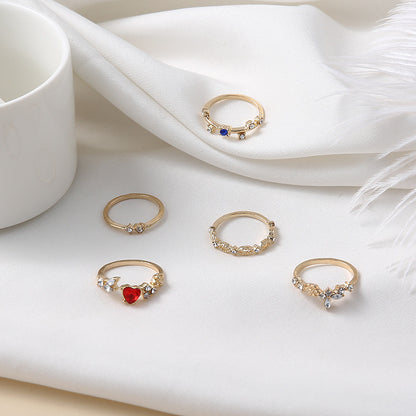 Beautiful Gold Set with Unique Style