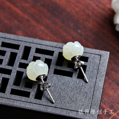 Classic Silver Earring with Timeless Appeal