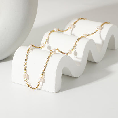Vintage Handmade Pearl Chain