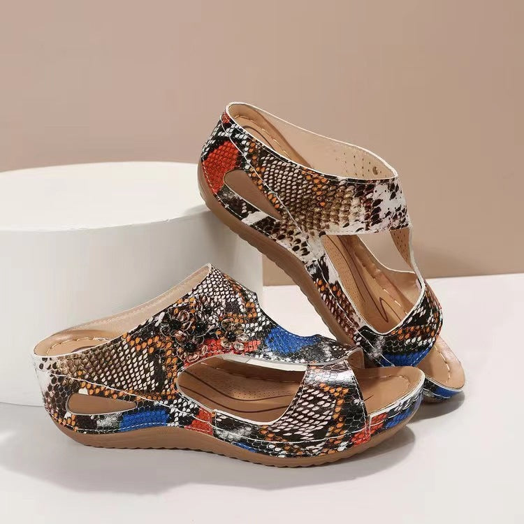 Classic Orthopedic Sandals with Timeless Style