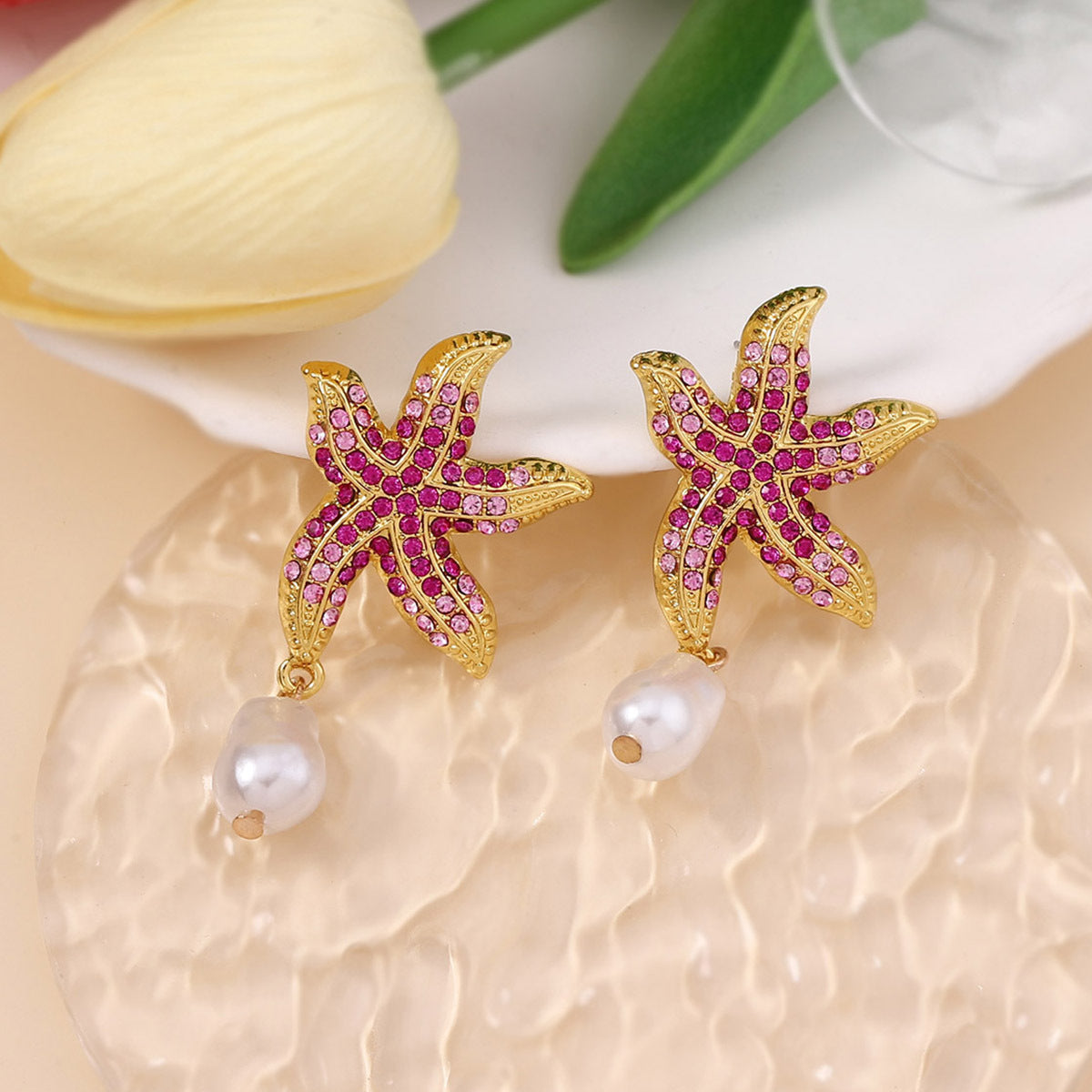 Vintage Handmade Pearl Earring
