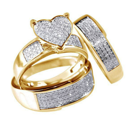 Beautiful Gold Set with Unique Style