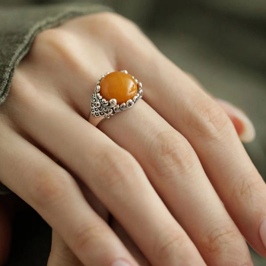 Beautiful Silver Ring with Unique Style