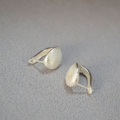Classic Silver Earring with Timeless Appeal