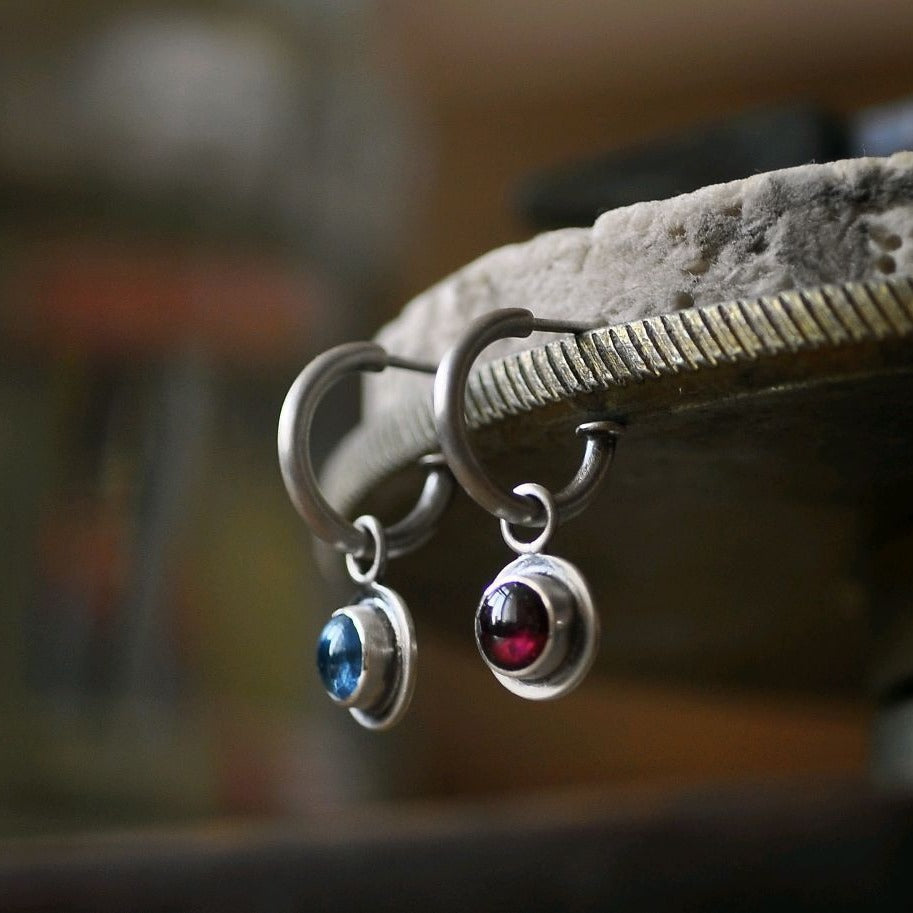 Vintage Handmade Silver Earring