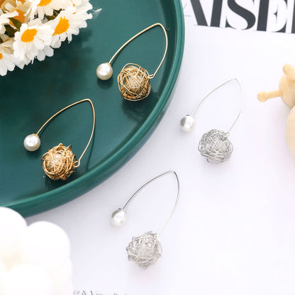 Beautiful Pearl Earring with Unique Style