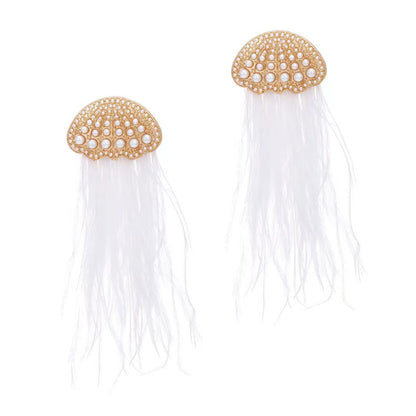 Delicate Artisan Pearl Earring