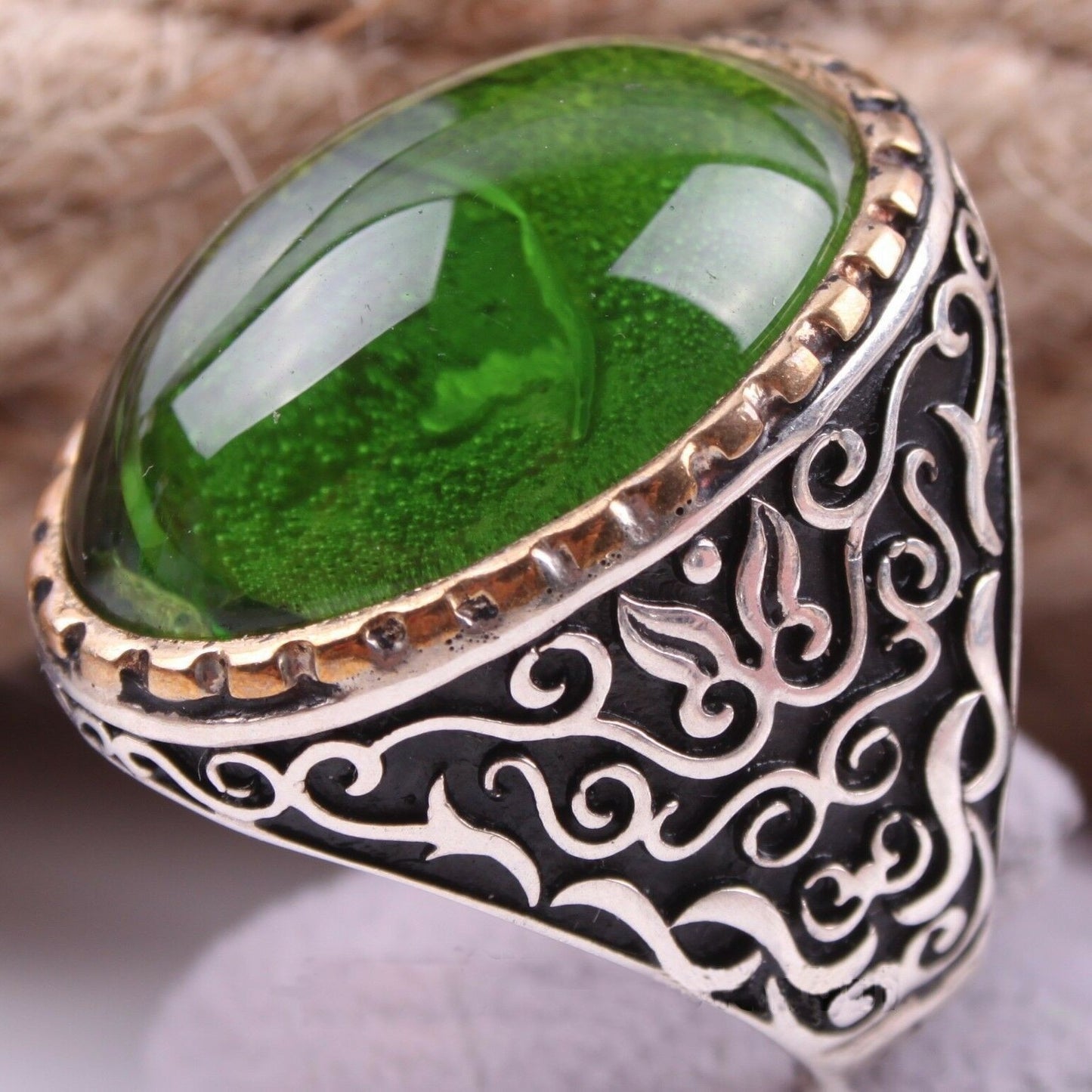 Delicate Artisan Silver Ring