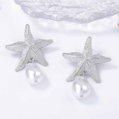 Delicate Artisan Pearl Earring