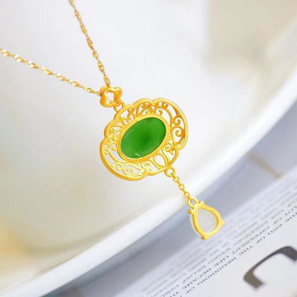 Delicate Artisan Gold Necklace