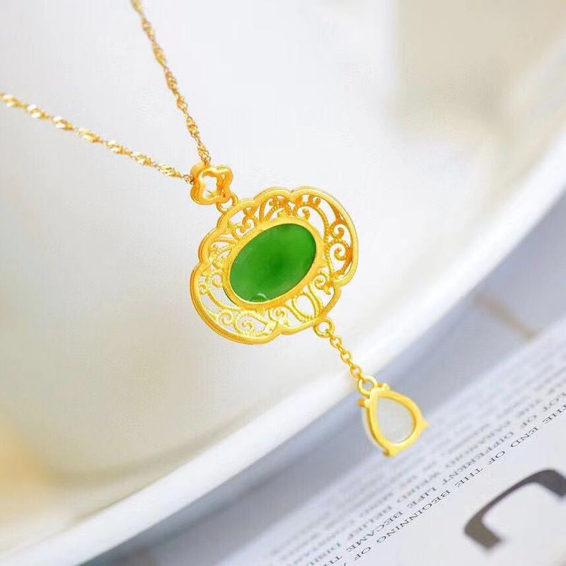 Delicate Artisan Gold Necklace