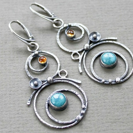 Romantic Silver Earring for Special Moments