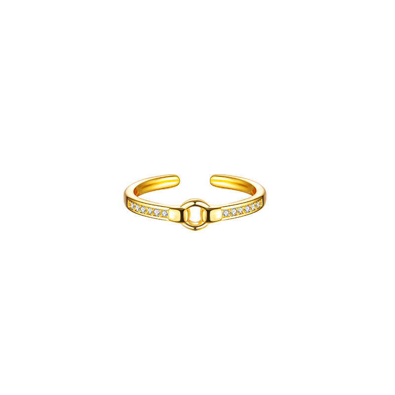 Romantic Gold Ring for Special Moments