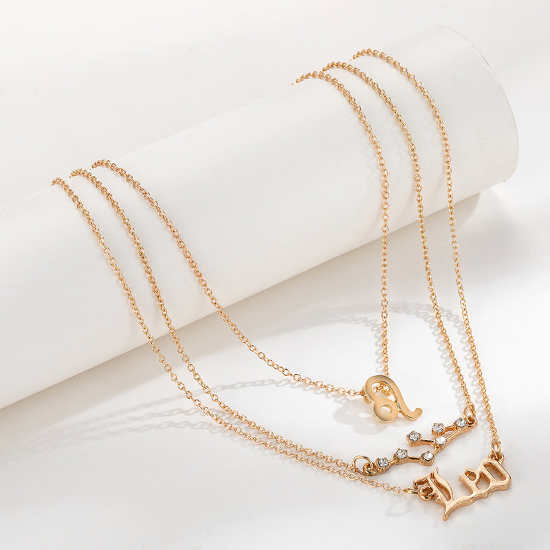 Beautiful Gold Necklace with Unique Style