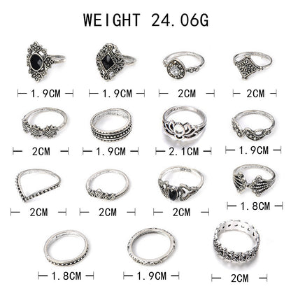 Beautiful Silver Set with Unique Style