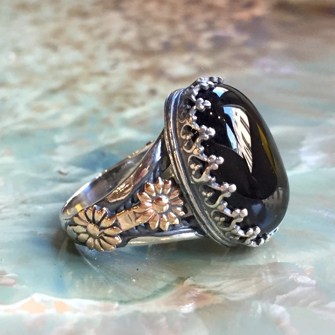 Beautiful Gold Ring with Unique Style