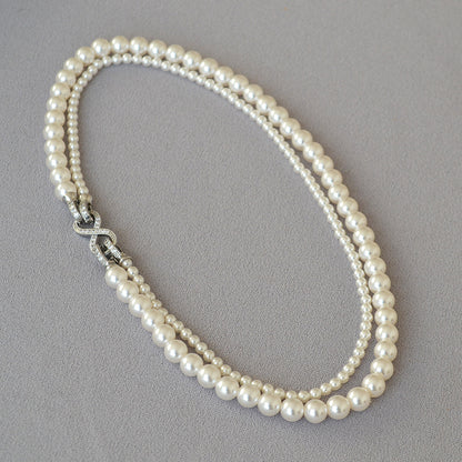 Vintage Handmade Pearl Necklace