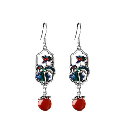 Delicate Artisan Silver Earring