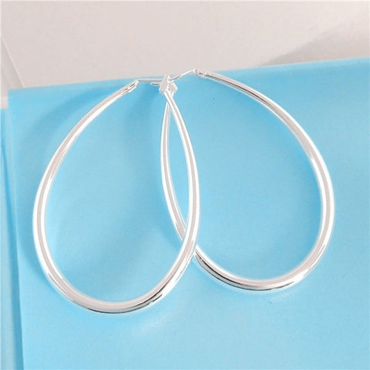 Classic Silver Earring with Timeless Appeal