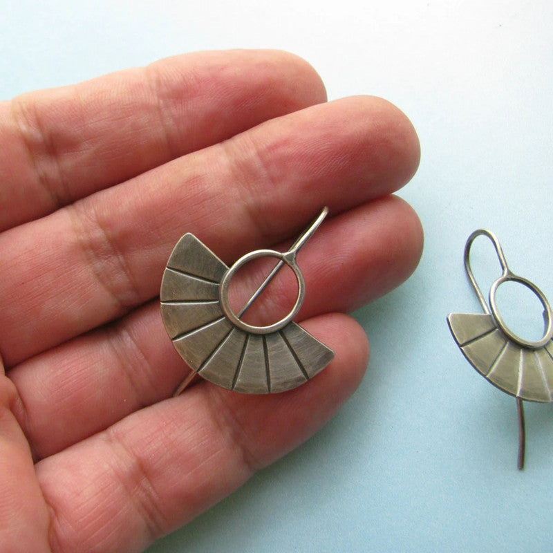 Classic Silver Earring with Timeless Appeal