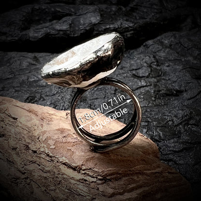 Delicate Artisan Silver Ring
