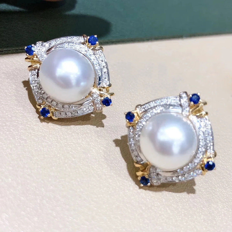 Delicate Artisan Pearl Earring