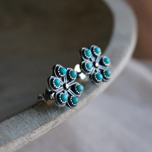 Delicate Artisan Silver Earring