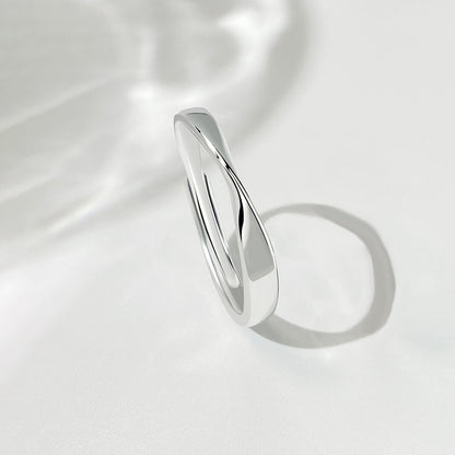 Romantic Silver Ring for Special Moments