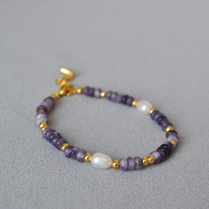 Vintage Handmade Pearl Bracelet