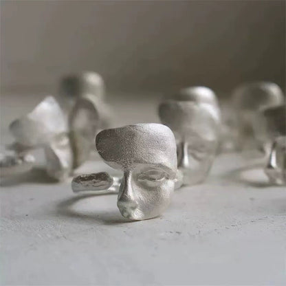 Delicate Artisan Silver Ring