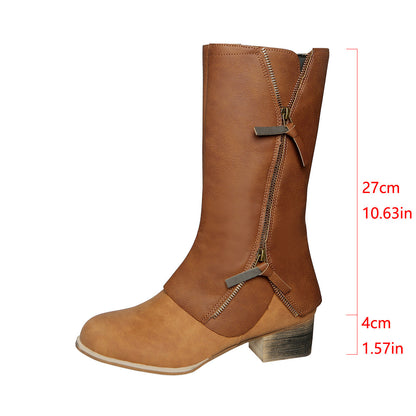 Classic Orthopedic Boots with Timeless Style