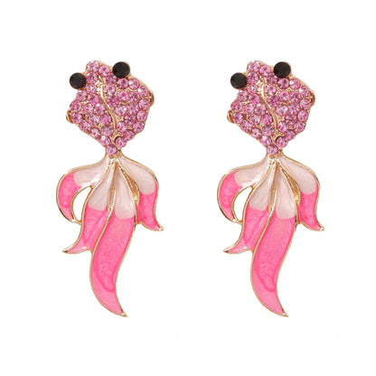 Vintage Handmade Gold Earring